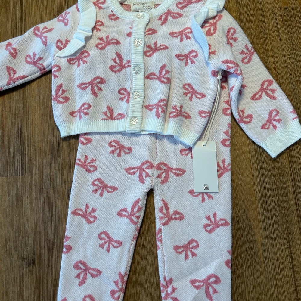 Baby Sweater Set